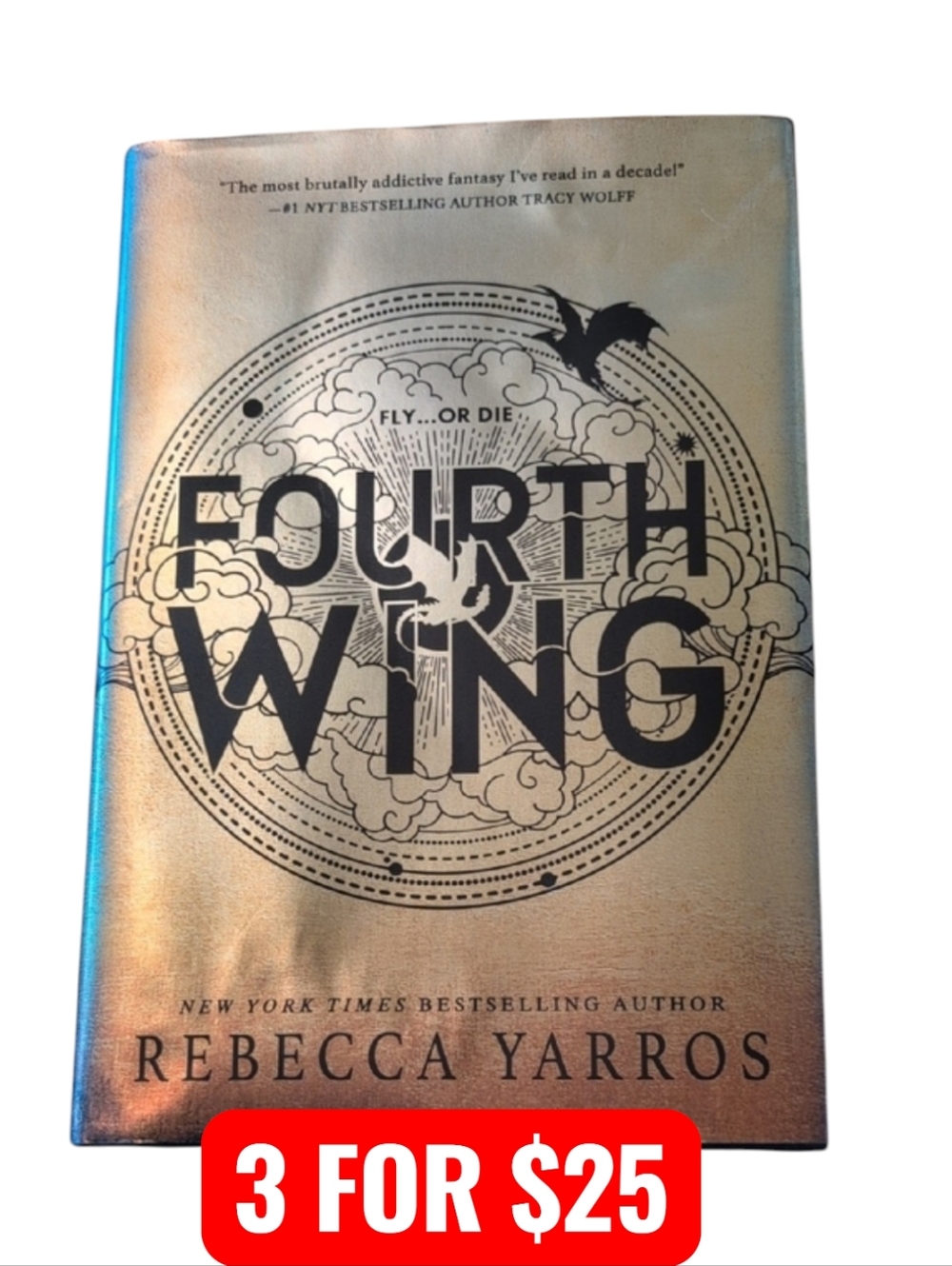 Fourth Wing by Rebecca Yarros Hardcover